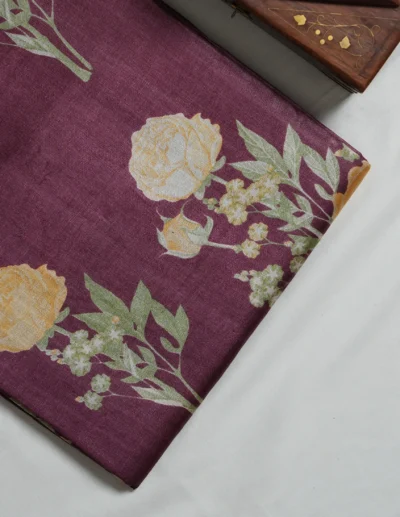 Floral Printed Saree