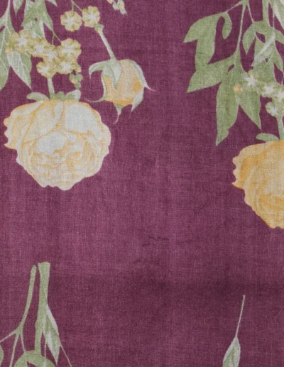 Floral Printed Saree - Image 2