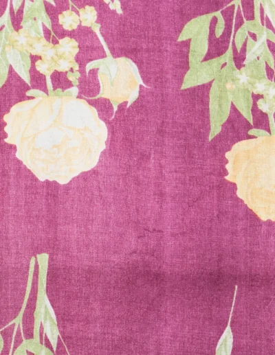 Floral Printed Tusser Sarees - Image 2