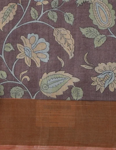 Paisley Printed Saree - Image 2
