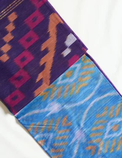 Contemporary Abstract Pochampally Saree